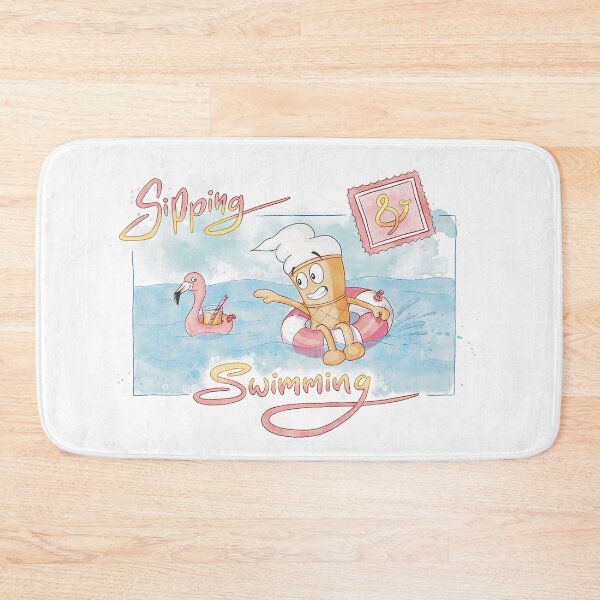 Item preview, Ice Cream Sipping and Swimming  designed and sold by Chariss-art.