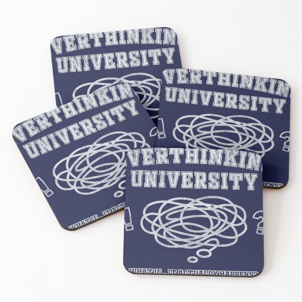Item preview, Overthinking University designed and sold by StudioNMdesign.