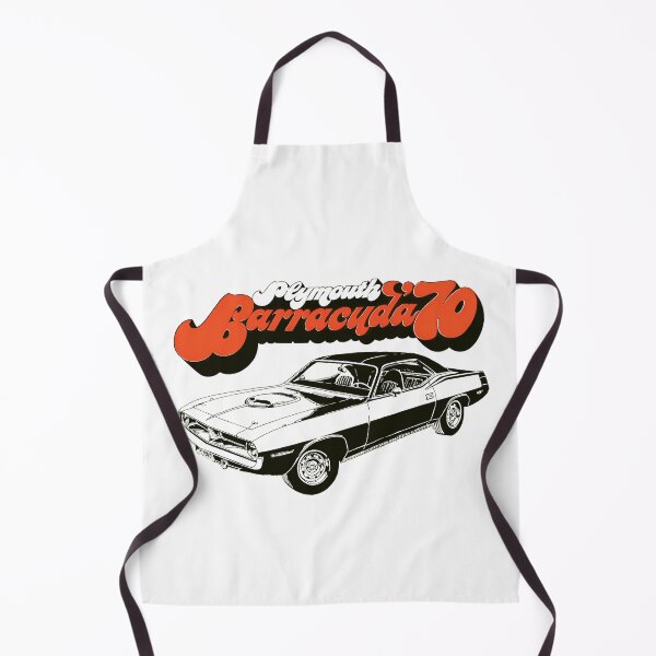 Item preview, 1970 Plymouth Barracuda - orange print designed and sold by retropetrol.