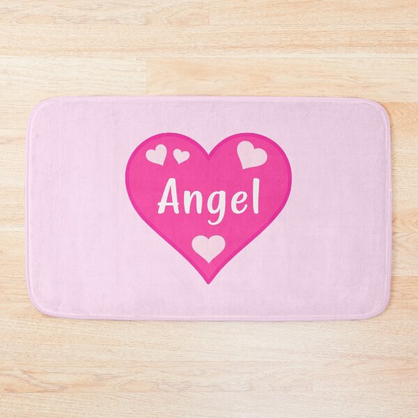 Item preview, Angel Name Pink Heart  designed and sold by Jeallan Designs.