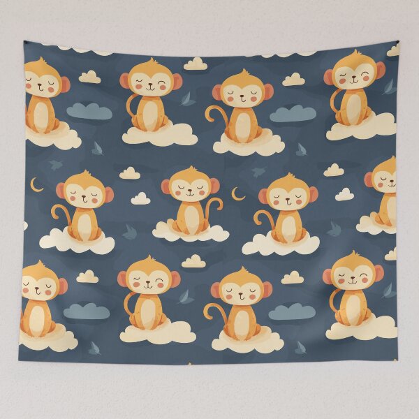 Item preview, Lovely Monkey Pattern designed and sold by bapupa.