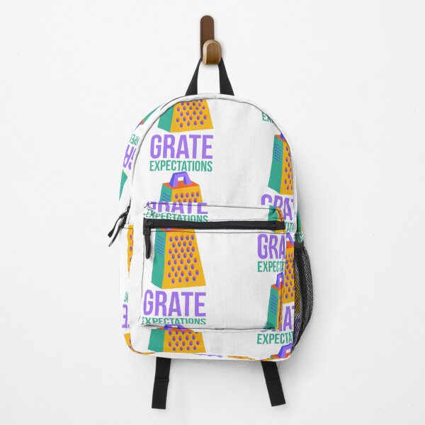 Item preview, Grate Expectations – Funny Cheese Pun Retro Design designed and sold by thechalkpit.