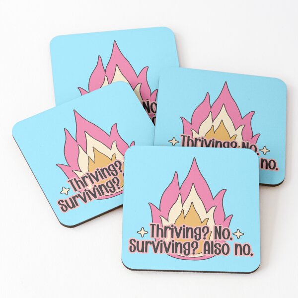 Item preview, Thriving? no surviving? also no designed and sold by BrownHorse90s.