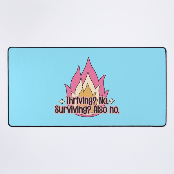 Item preview, Thriving? no surviving? also no designed and sold by BrownHorse90s.
