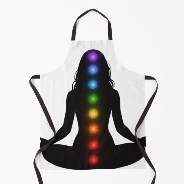 Item preview, Meditating Woman Seven Chakra designed and sold by kharatsuchita.