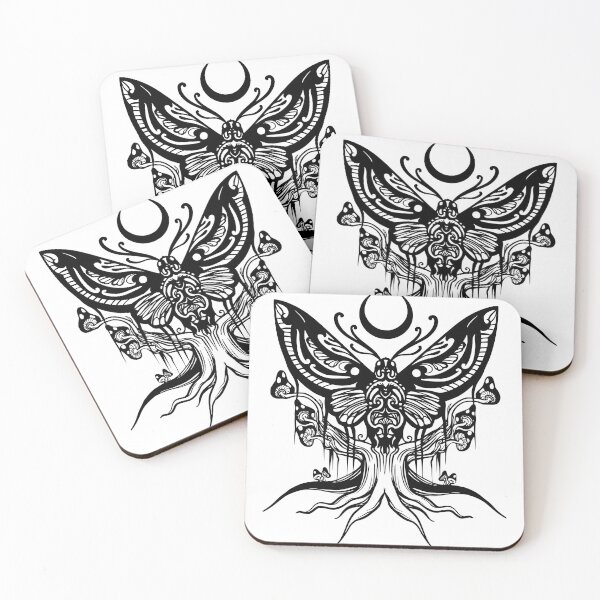 Item preview, Moth tree designed and sold by 7BRiver.
