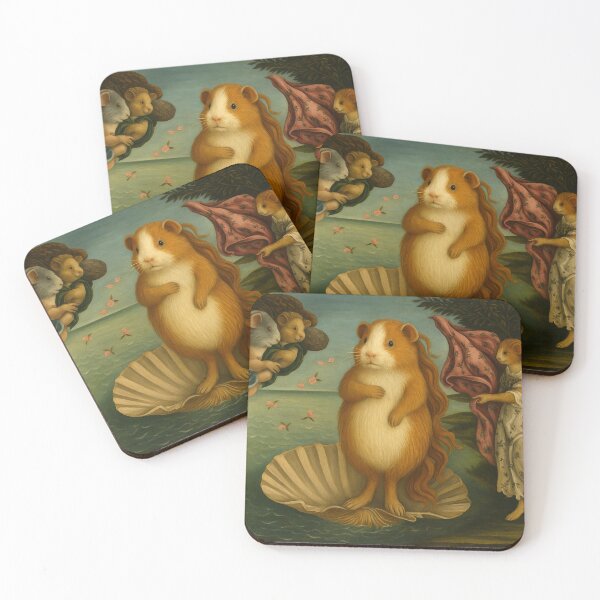 Item preview, Guinea Pig Birth of Venus (After Botticelli) designed and sold by gandolfwizard.