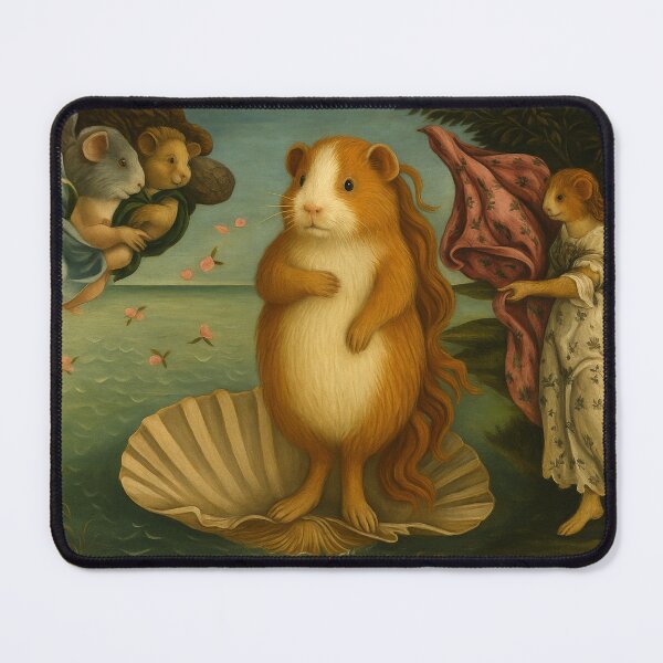 Item preview, Guinea Pig Birth of Venus (After Botticelli) designed and sold by gandolfwizard.