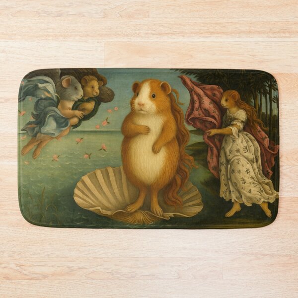 Item preview, Guinea Pig Birth of Venus (After Botticelli) designed and sold by gandolfwizard.