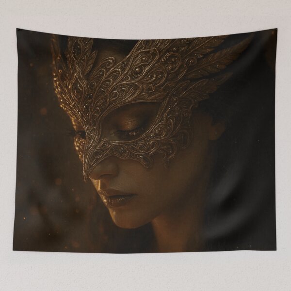 Item preview, Valkyrie’s Meditation - Mythic Warrior Mask Art designed and sold by PixelStorage.