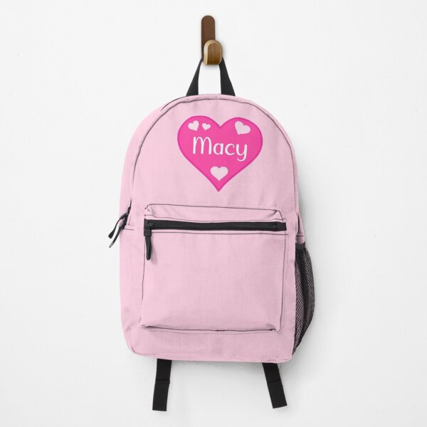 Item preview, Macy Name Pink Heart  designed and sold by Jeallan Designs.