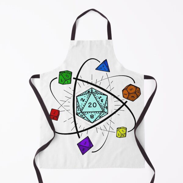 Item preview, DnD Dice & Infinity Stones Atom designed and sold by KindOfABigDealTees.