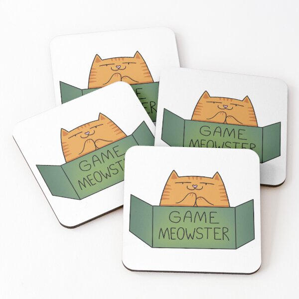 Item preview, Game Master Cat Print designed and sold by Julia Sol.