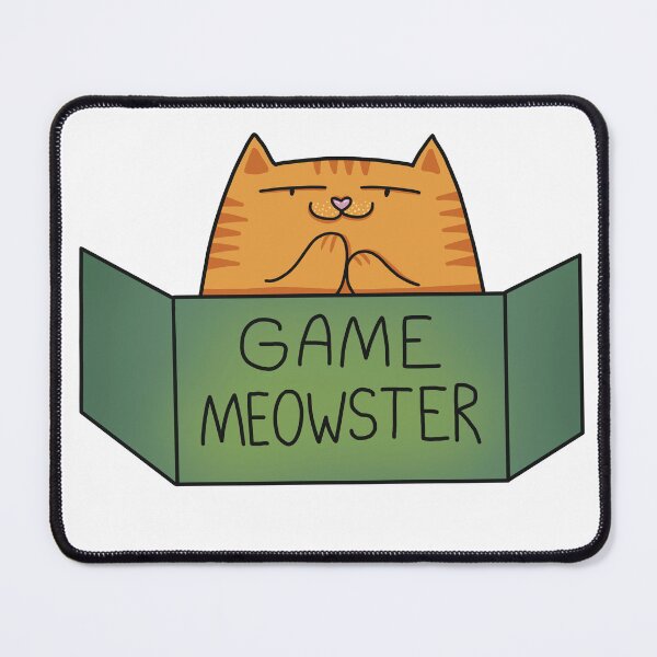 Item preview, Game Master Cat Print designed and sold by Julia Sol.