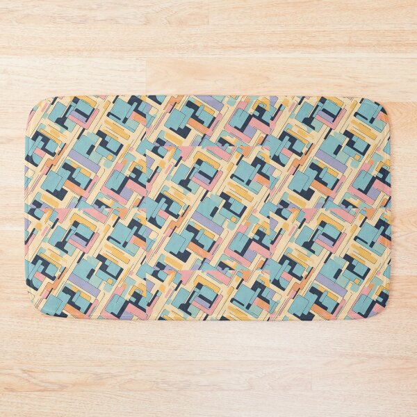 Item preview, Geometric Shapes, Rectangular, Corners, Diagonal Repeated Hexagonal Pattern Textures designed and sold by Digital-Davinci.