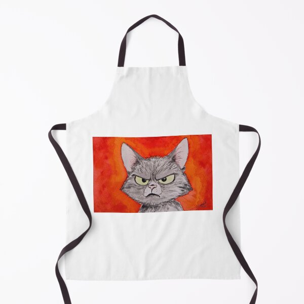 Item preview, Angry Kitty designed and sold by Janie Farist Watercolor.