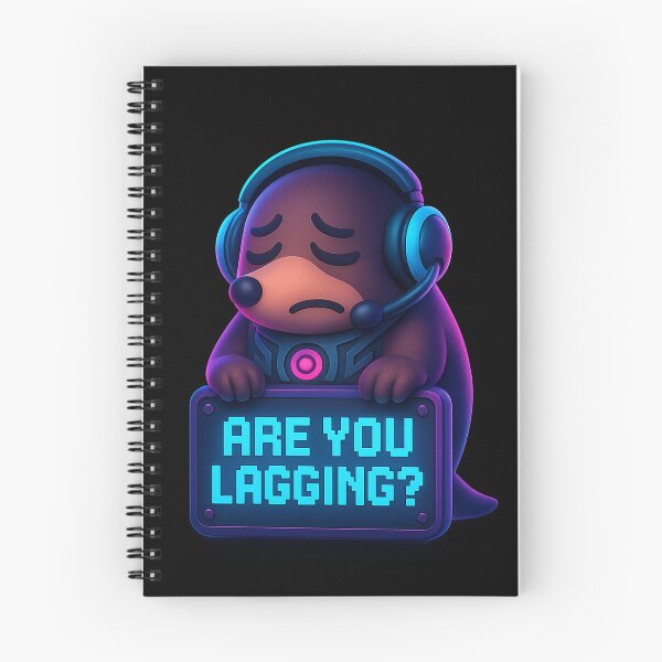 Item preview, Neon Gamer Platypus - Are You Lagging? designed and sold by Derpy Lab .