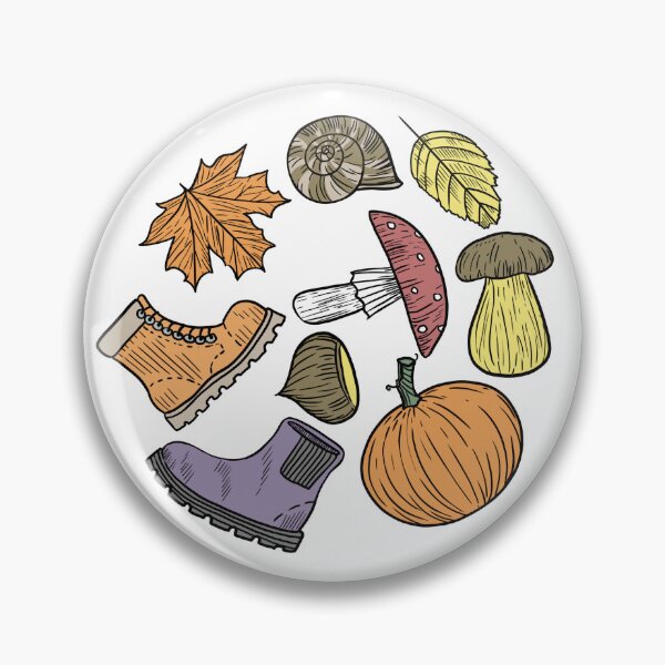 Item preview, Cute Autumn Items Doodles designed and sold by Carlo-Atzei.