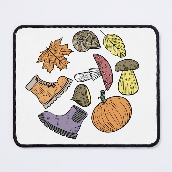 Item preview, Cute Autumn Items Doodles designed and sold by Carlo-Atzei.