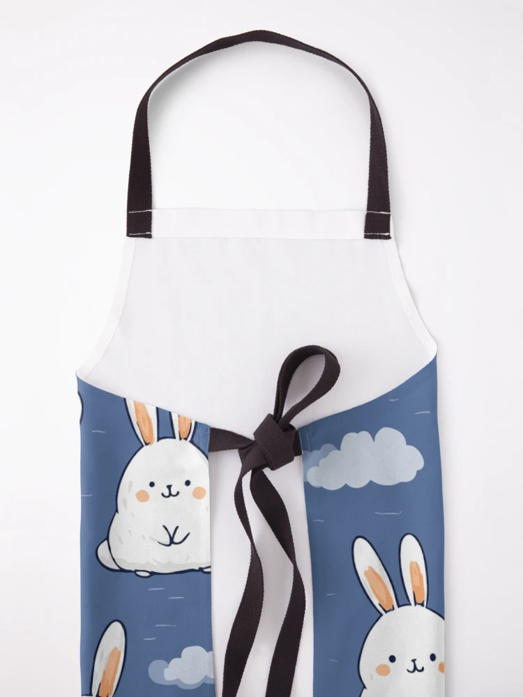 Thumbnail 5 of 6, Apron, Cute Rabbit Pattern designed and sold by bapupa.