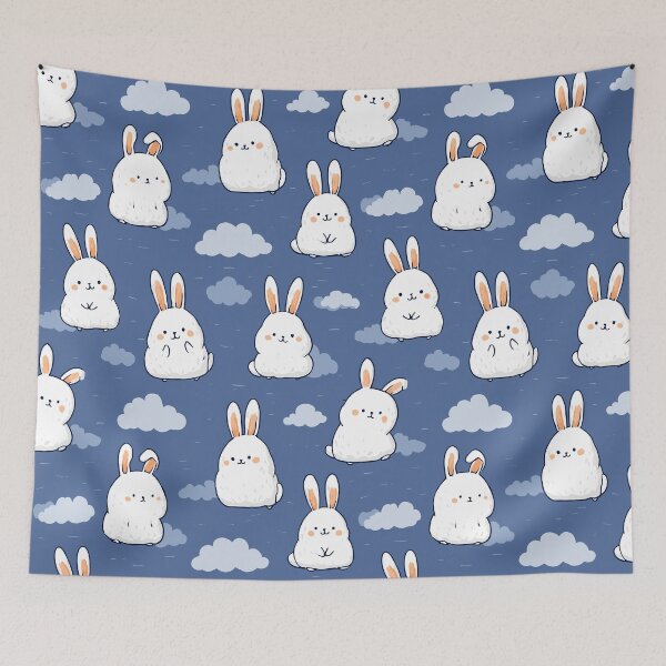Item preview, Cute Rabbit Pattern designed and sold by bapupa.