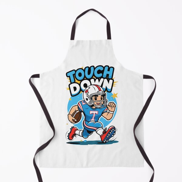 Item preview, Cartoon American Football Player Running Touchdown Celebration Vector designed and sold by Art & Heart.