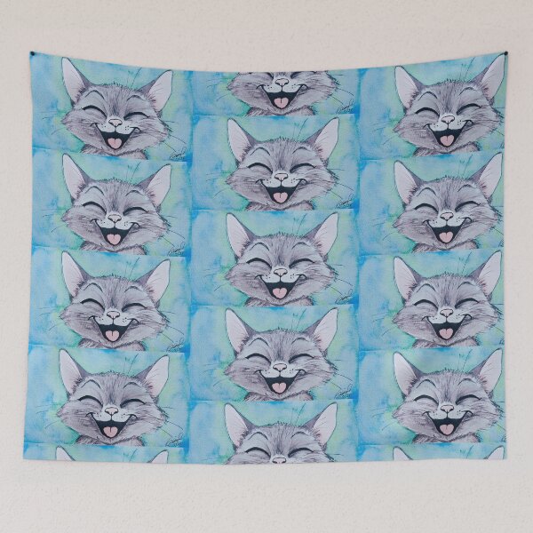 Item preview, Happy Kitty designed and sold by Janie Farist Watercolor.