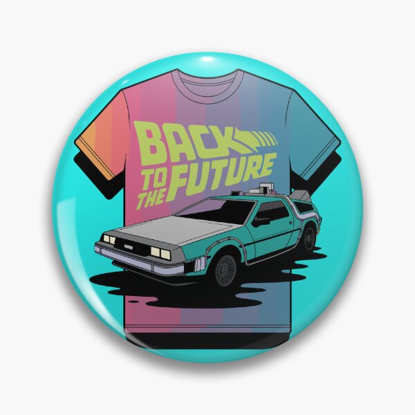 Item preview, Vintage Classic Car T-Shirt Delorean designed and sold by PrintCarClub.