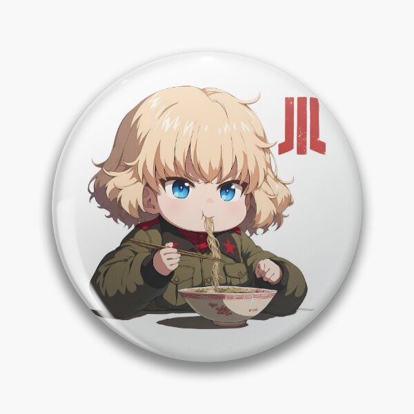 Item preview, Katyusha Girls und Panzer Chibi Ramen Power Anime designed and sold by SuperTeamCanada.