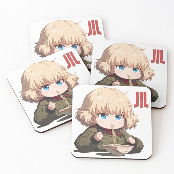 Item preview, Katyusha Girls und Panzer Chibi Ramen Power Anime designed and sold by SuperTeamCanada.