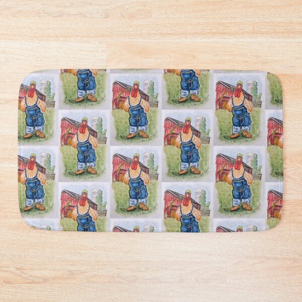 Item preview, Rod, the Redneck Rooster designed and sold by Janie Farist Watercolor.