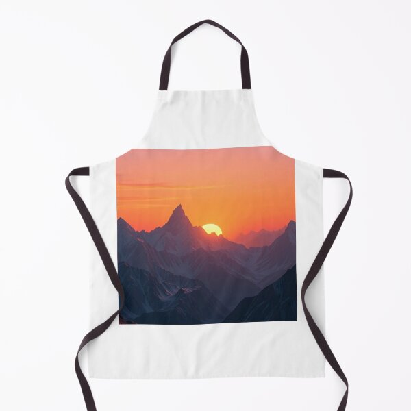 Item preview, Realistic 3D Mountain at Sunset designed and sold by artsdesignpro.