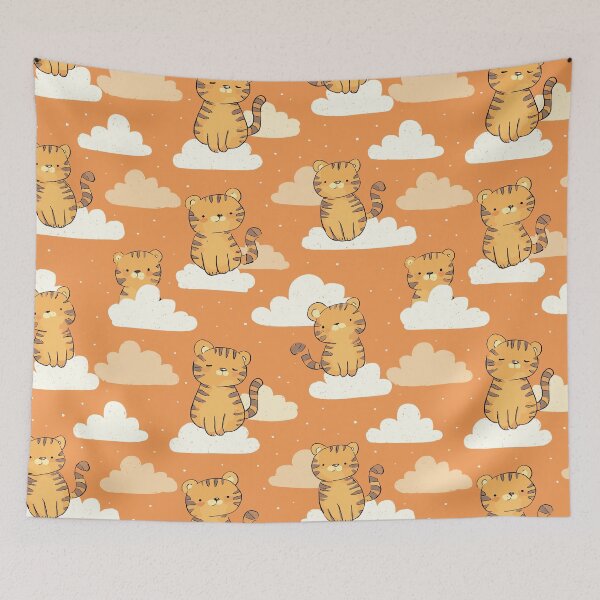 Item preview, Sweet Tiger Pattern designed and sold by bapupa.
