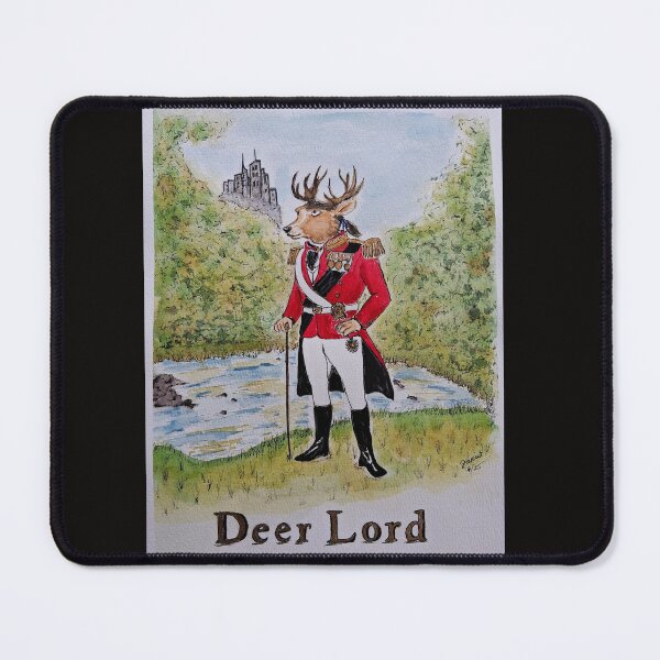 Item preview, Deer Lord designed and sold by Janie Farist Watercolor.