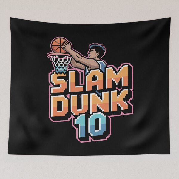 Item preview, Slam Dunk 10th Birthday Basketball Kids designed and sold by Blok45.