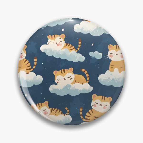 Item preview, Playful Tiger Pattern designed and sold by bapupa.