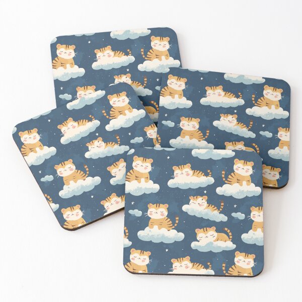 Item preview, Playful Tiger Pattern designed and sold by bapupa.
