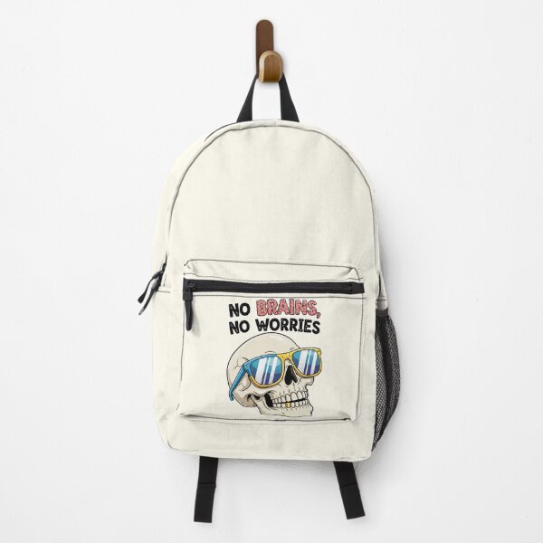 Item preview, No Brains, No Worries designed and sold by Amir Faysal.