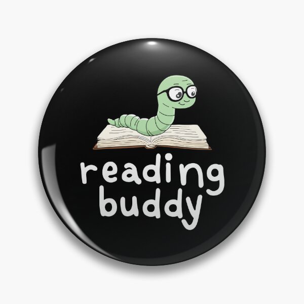 Item preview, Reading Buddy Cute Bookworm With Book designed and sold by HandicraftArt.