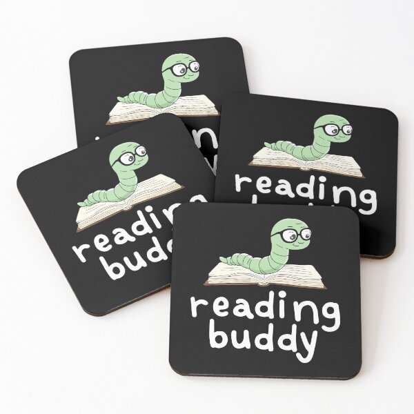 Item preview, Reading Buddy Cute Bookworm With Book designed and sold by HandicraftArt.