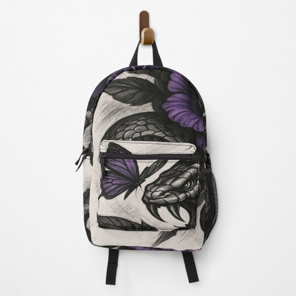 Item preview, Serpent & Rose – Dark Beauty Tattoo-Inspired Design designed and sold by essenthreads.