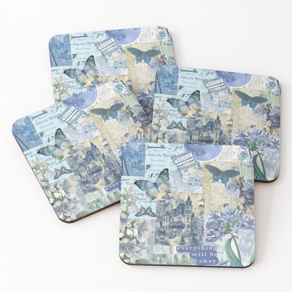 Item preview, Everything Will Be Okay Aesthetic | Vintage Floral Butterfly Art for Phone Case & Gifts designed and sold by GrafiXT.