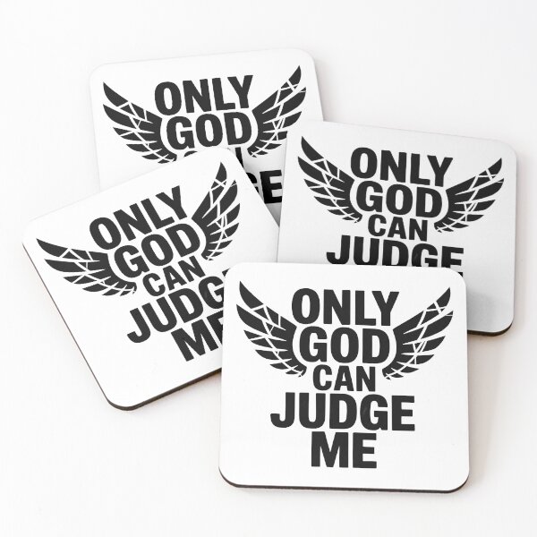 Item preview, Only God Can Judge Me designed and sold by graphic-genie.