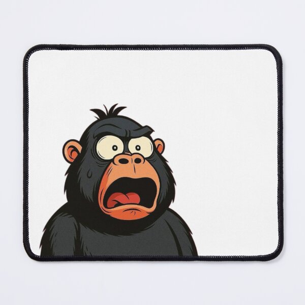 Item preview, A gorilla looks scared and shocked designed and sold by kyokyyosei.