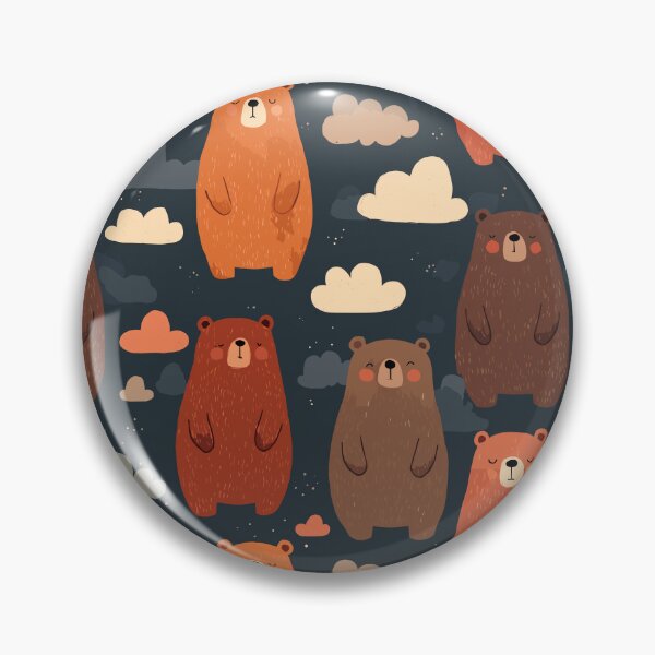 Item preview, Cute Bear Pattern designed and sold by bapupa.