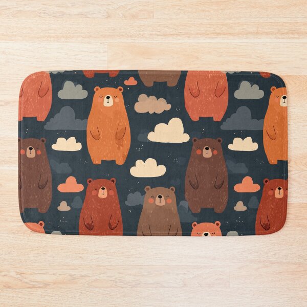 Item preview, Cute Bear Pattern designed and sold by bapupa.