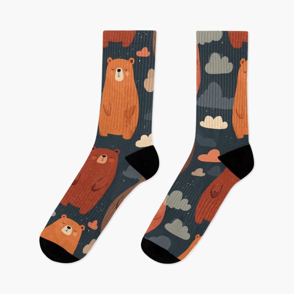 Item preview, Cute Bear Pattern designed and sold by bapupa.