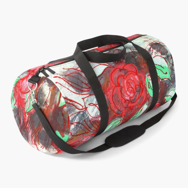 Item preview, Red flowing flowers designed and sold by Olirina.