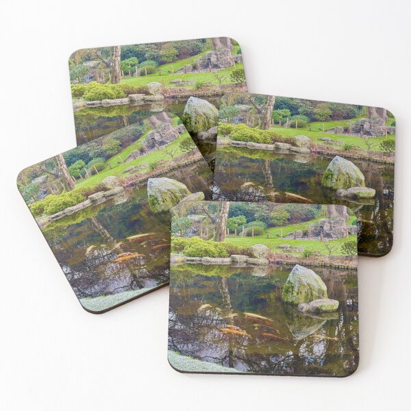 Item preview, Winter and Koi Carp, Kyoto Garden, Holland Park, London designed and sold by The Running London Photographer.