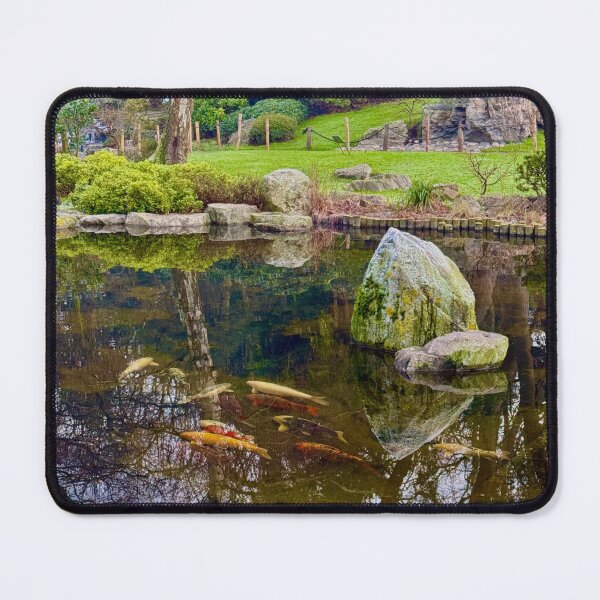 Item preview, Winter and Koi Carp, Kyoto Garden, Holland Park, London designed and sold by The Running London Photographer.